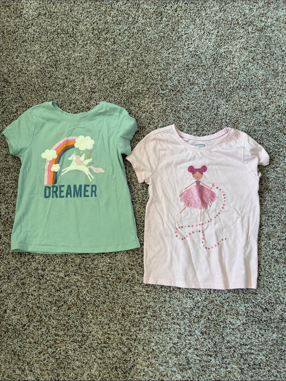 Garanimals Light Pink Graphic Tee with Berry Print